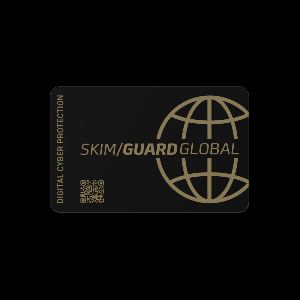 Skim Guard Global card on black